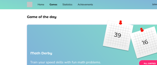 Eleverse: Game of the day mit Math Derby